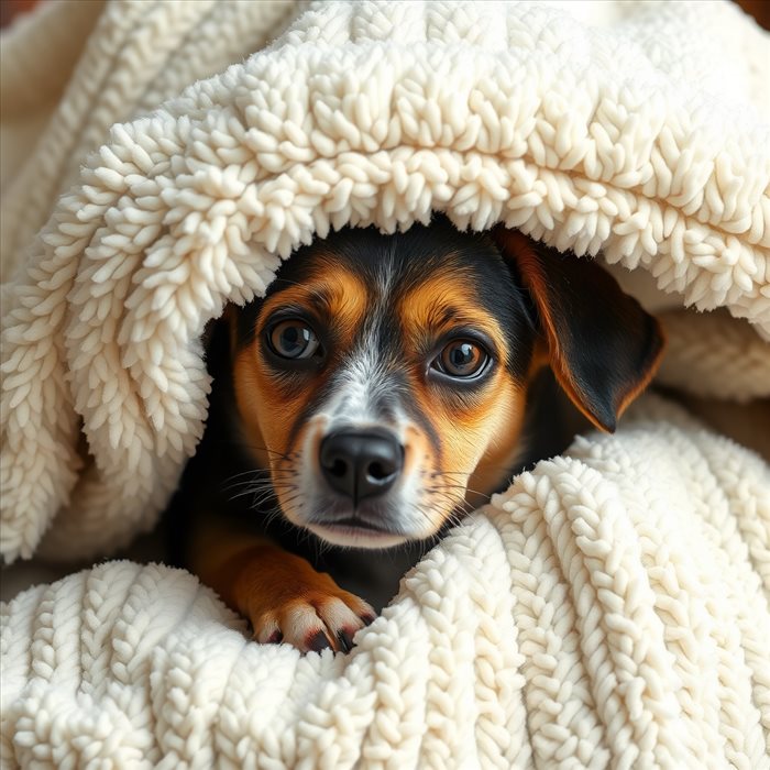 Pourquoi les chiens craignent-ils les orages ?