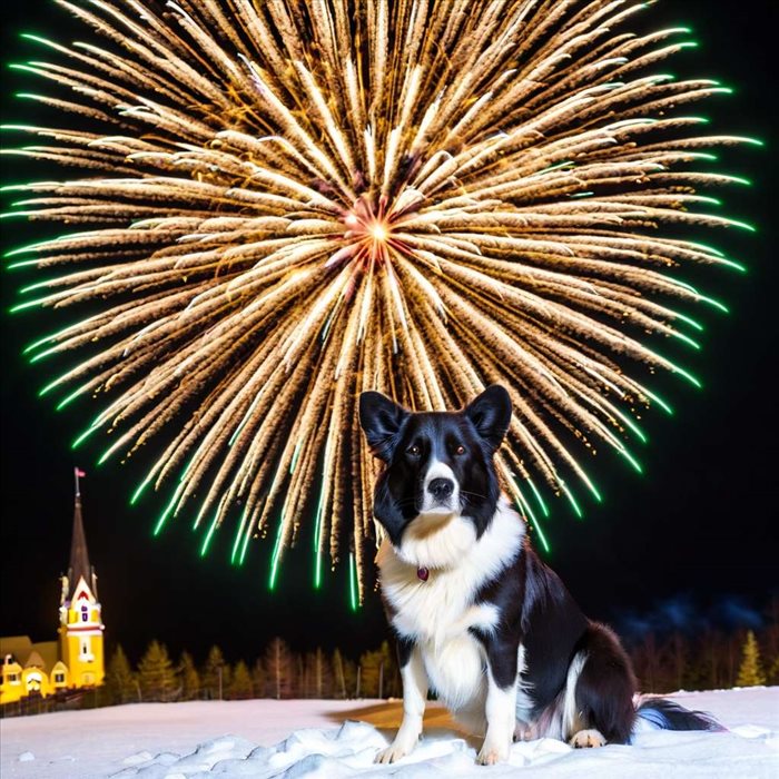 Chiens et feux d'artifice : Comprendre la peur