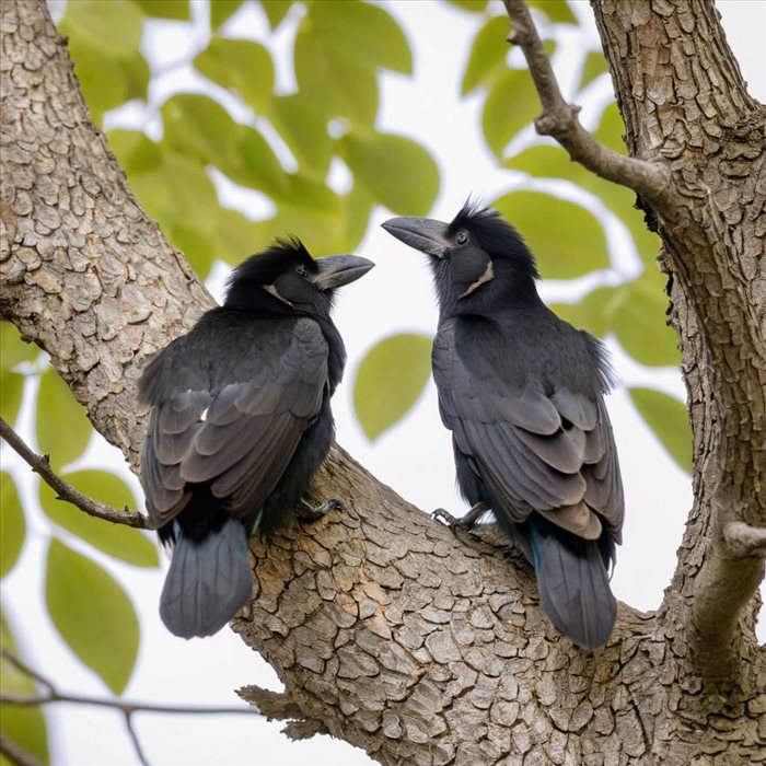Pigeons et corbeaux : Pourquoi cette fuite ?