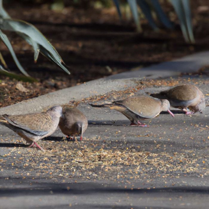 Alimentation des Tourterelles : Graines et Céréales Urbaines