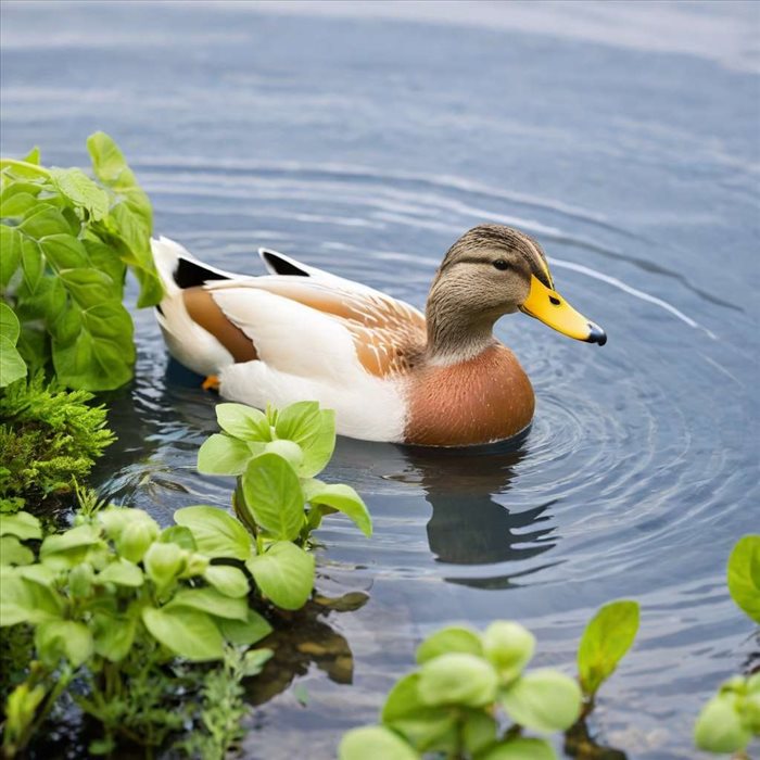 Que Consomment les Canards Sauvages
