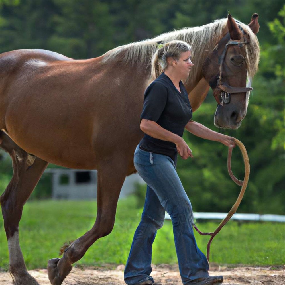 Quand faire appel à une monitrice pour travailler son cheval ?