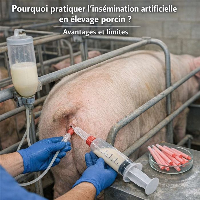 Insémination artificielle en élevage porcin : avantages clés