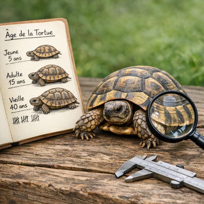 Comment connaître l'âge d'une tortue ? Méthodes simples et fiables