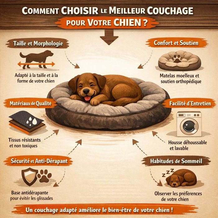 Quels sont les critères essentiels pour trouver le meilleur couchage pour votre chien ?