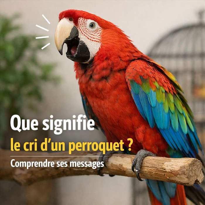 Que signifie le cri d’un perroquet ? Comprendre ses messages
