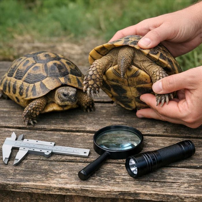 Comment identifier le sexe d’une tortue de terre ? Guide simple