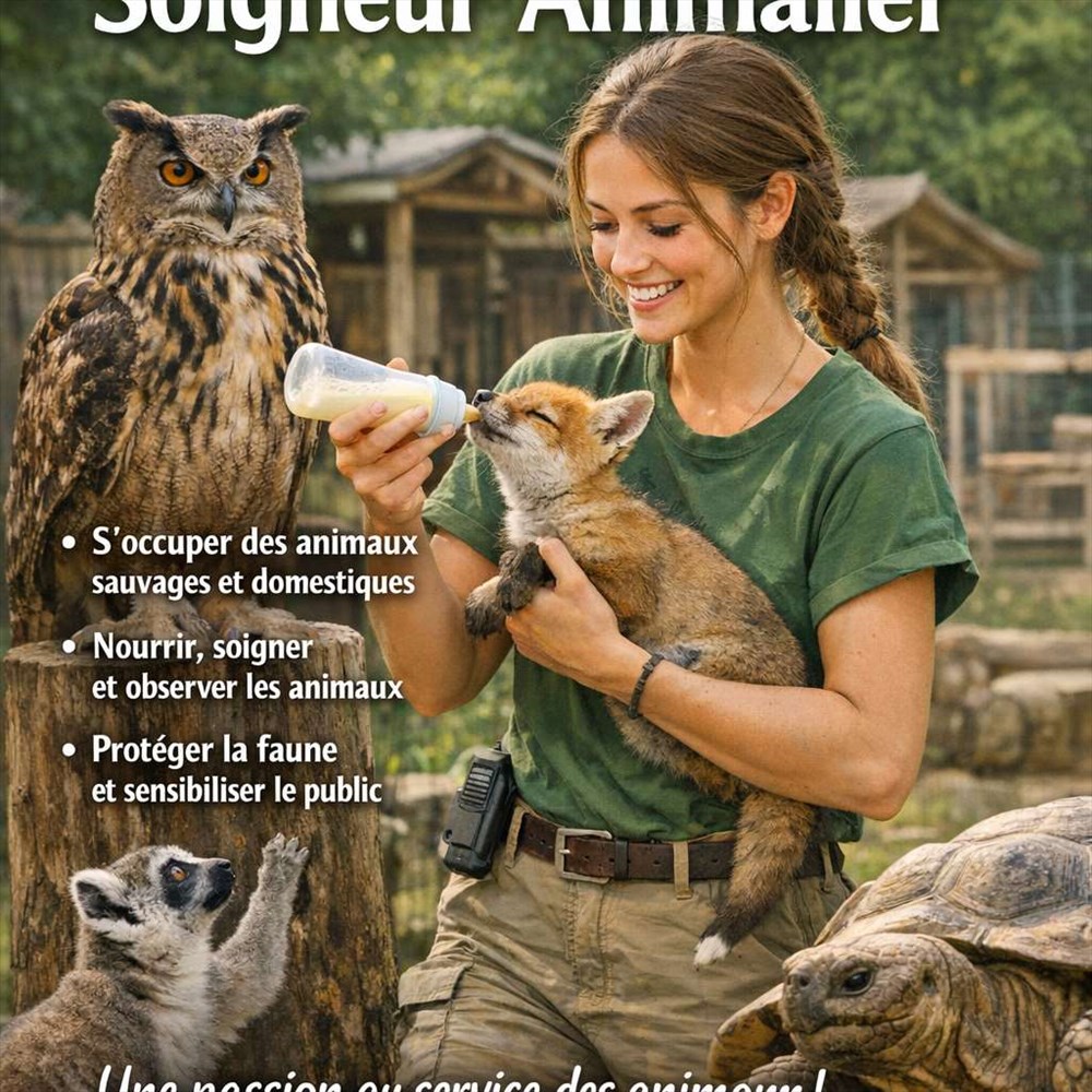 Soigneur animalier : métier et réalités