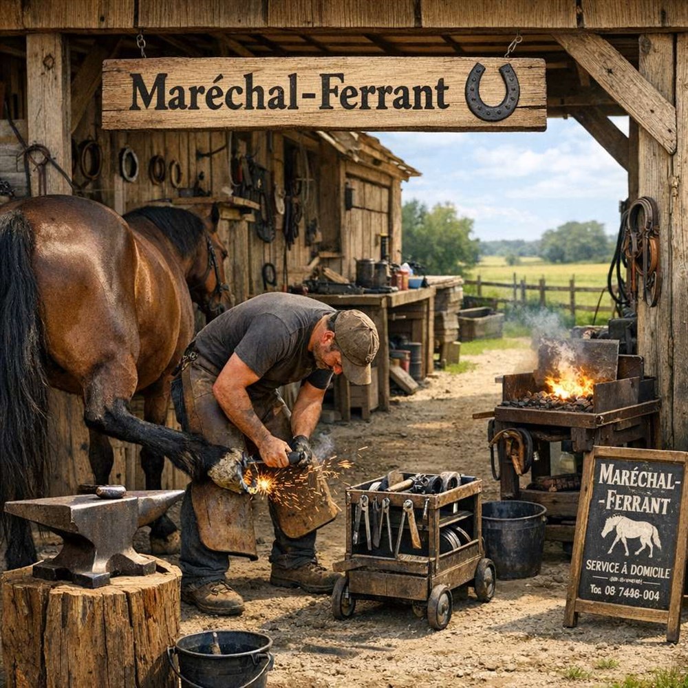 S'installer comme maréchal-ferrant : formation, équipement et bons réflexes pour démarrer