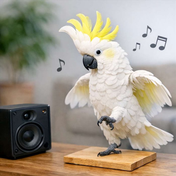 Pourquoi le perroquet danse-t-il en musique ? Comprendre ce comportement
