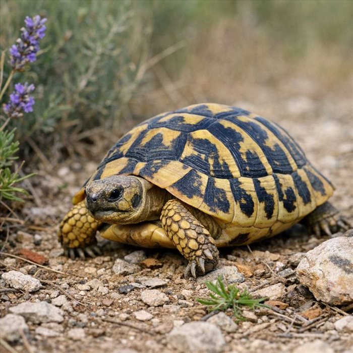 Comment reconnaître une tortue Hermann ? Guide d’identification
