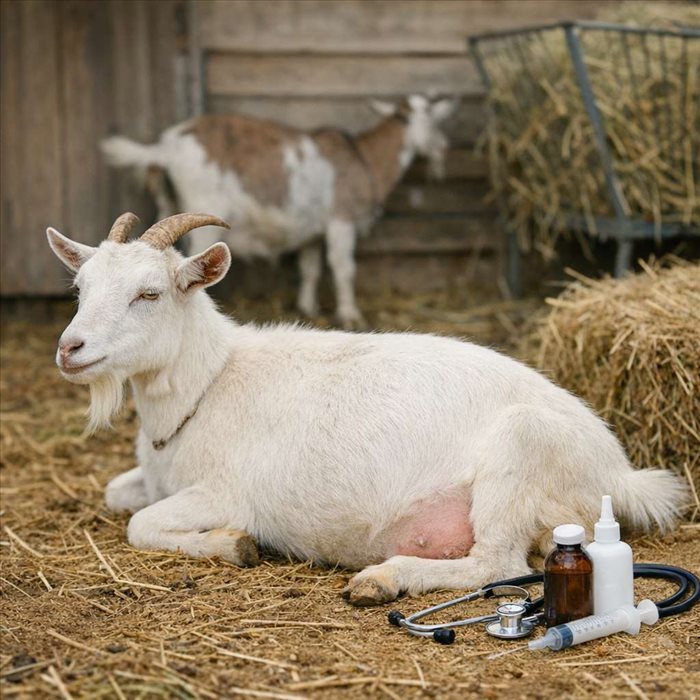 Pseudogestation chez la chèvre : causes, signes et traitement