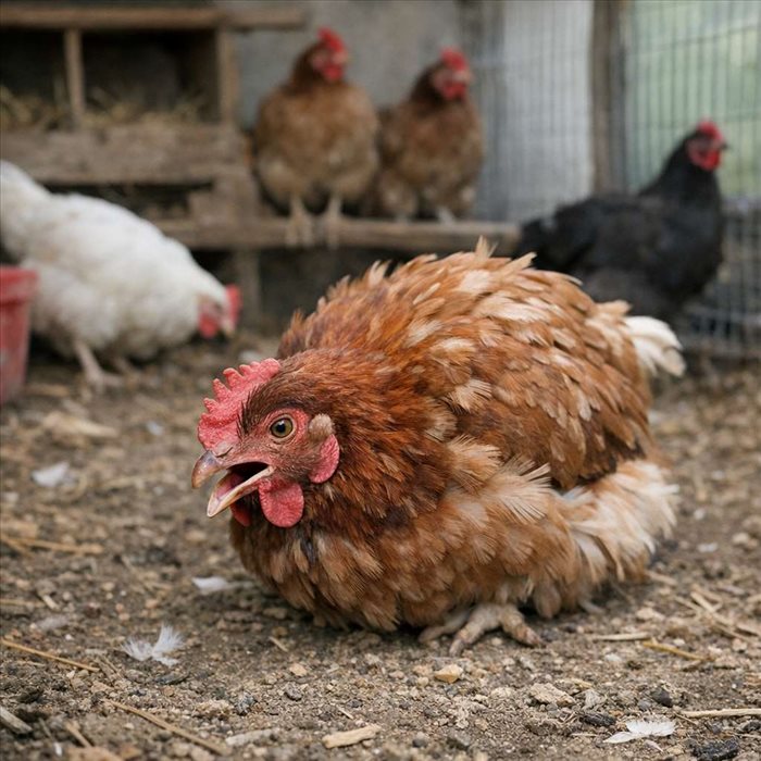 Comment reconnaître une poule stressée dans un poulailler ?