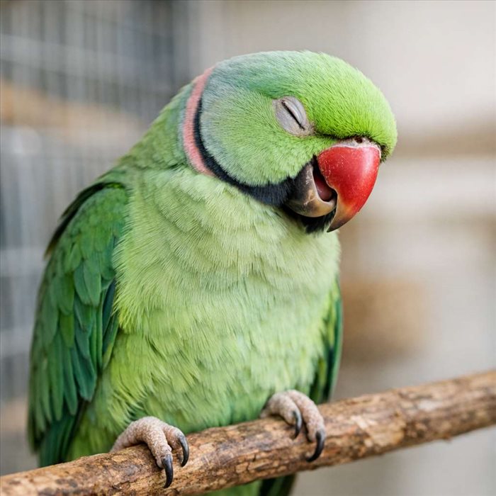 Pourquoi un perroquet grince-t-il du bec ? Guide complet