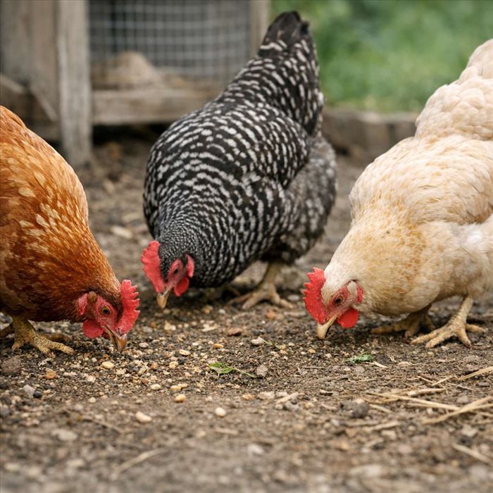 Pourquoi les poules picorent le sol toute la journée ? | Guide