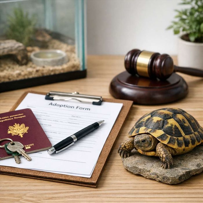 Comment adopter une tortue légalement ? Guide complet