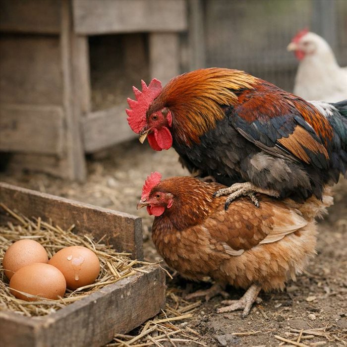 Comment les œufs de poule sont-ils fécondés ? Guide complet
