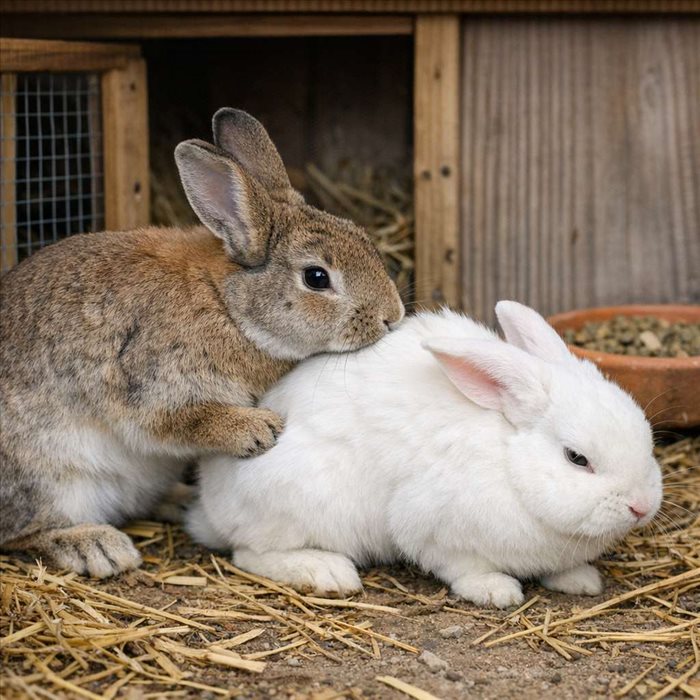 Pourquoi les lapines refusent-elles la saillie ? Causes et solutions