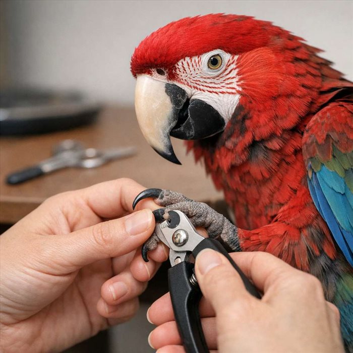 Comment couper les griffes d’un perroquet sans le blesser ?