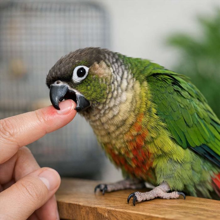 Pourquoi mon perroquet mord-il soudainement ? Causes et solutions