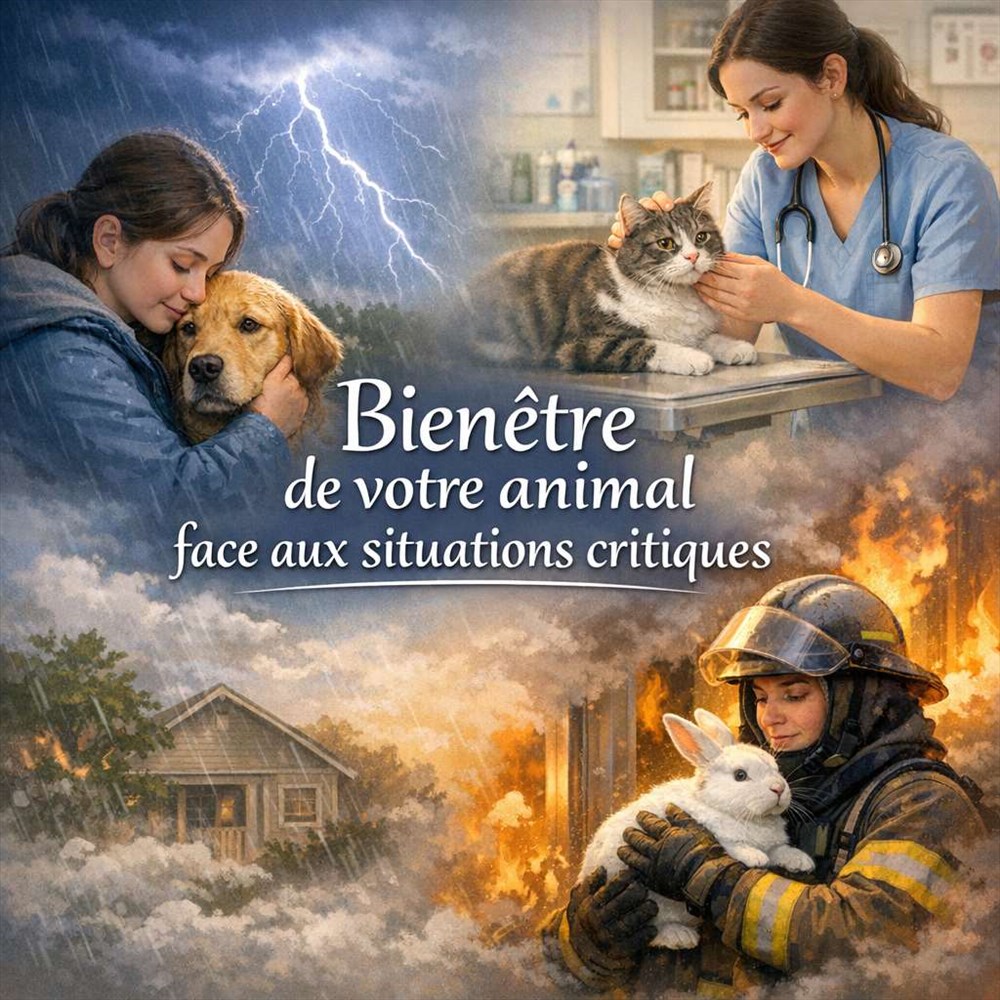 Bien-être de votre animal face aux situations critiques