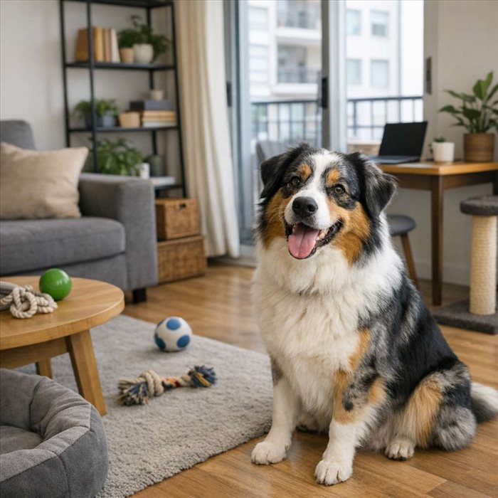Berger Australien en appartement : bonne idée ou défi ?